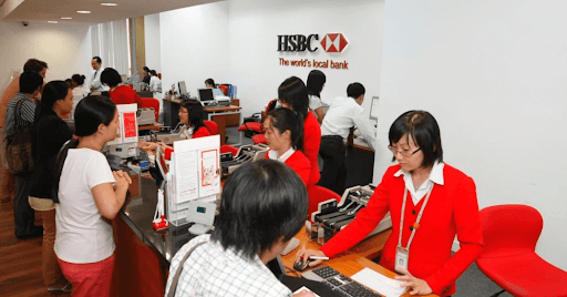 HSBC là một trong các ngân hàng uy tín hàng đầu thị trường