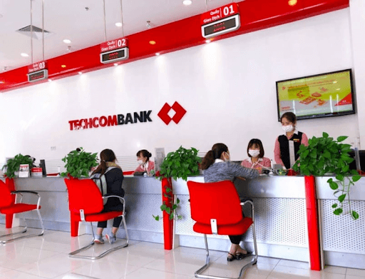 Ngân hàng Techcombank được đánh giá cao về độ uy tín về giao dịch tiền gửi
